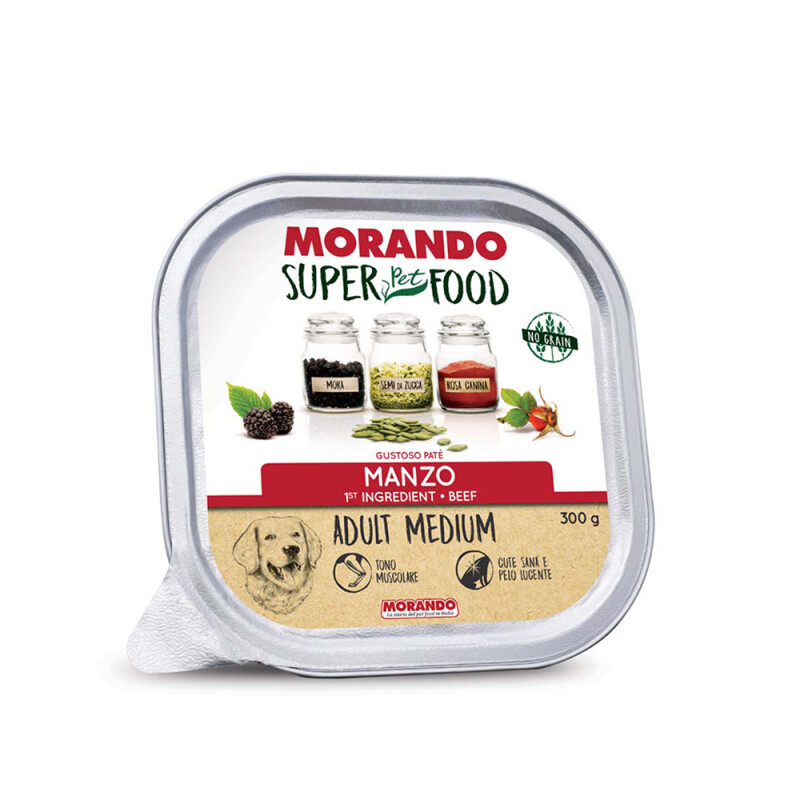MORANDO Super PetFood υγρή τροφή σε πατέ 300gr