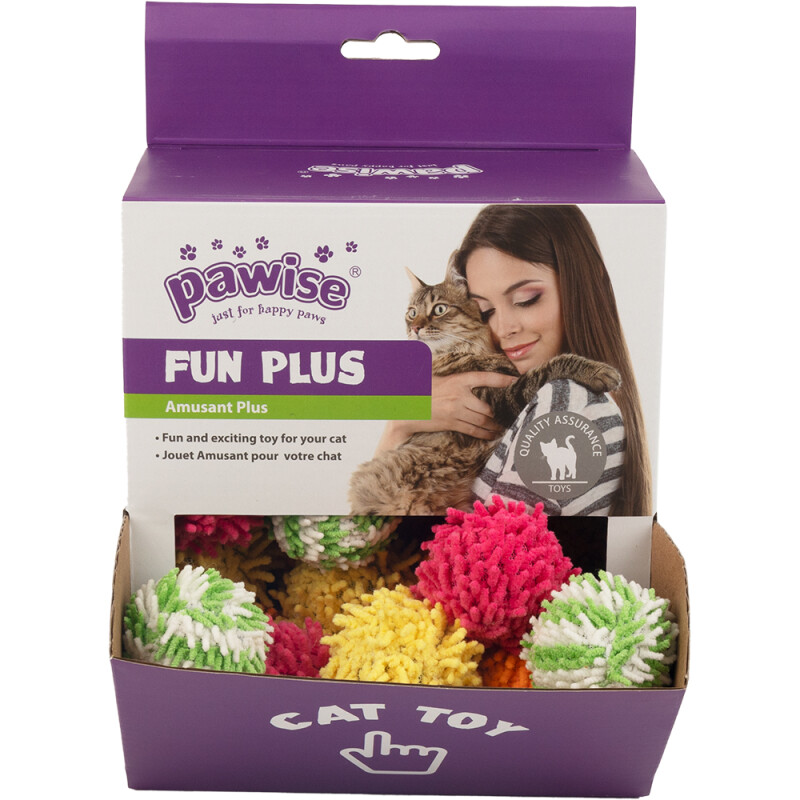 PW Παιχνίδι Γάτας Fun Box Color Ball  (1x36pcs)