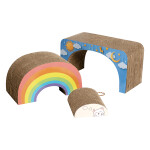 PAWISE Ονυχοδρόμιο Castle in the Sky 3 σε 1, 45x20x24cm